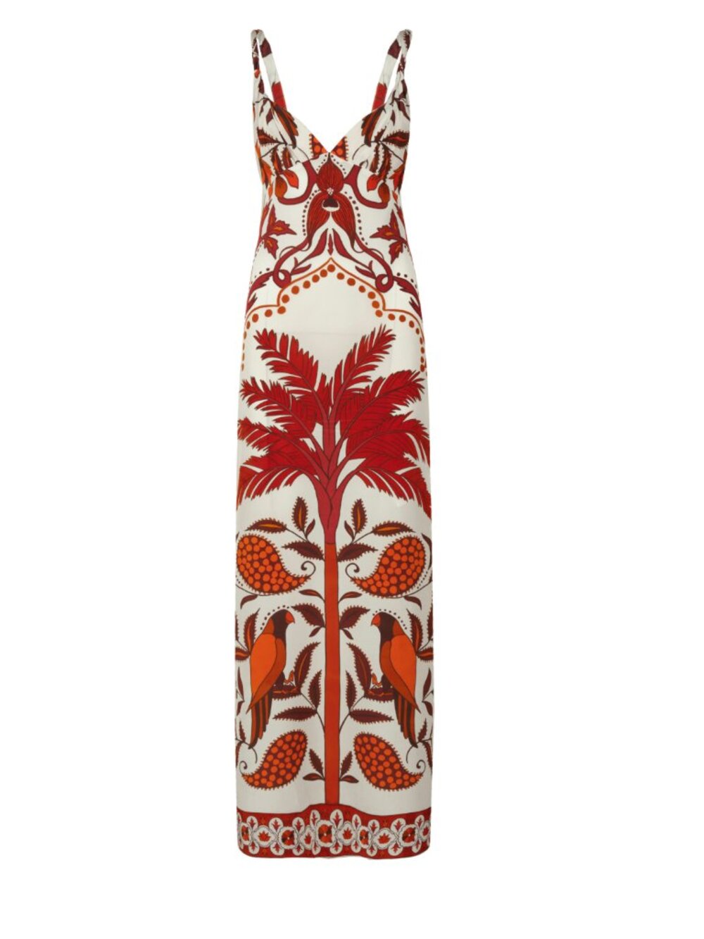 Johanna Ortiz Vin Du Maroc Silk Maxi Dress - Picture 5 of 9